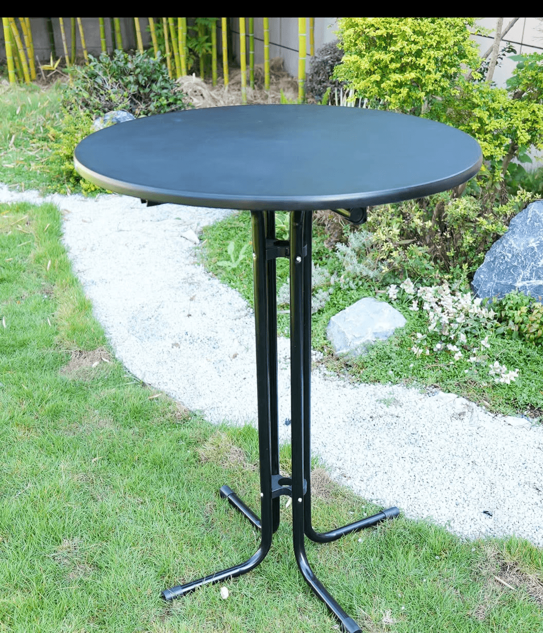Garden cocktail setup