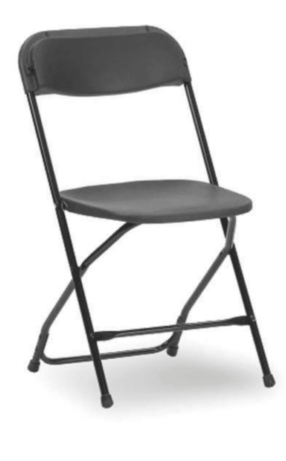 Black Plastic Folding Chairs